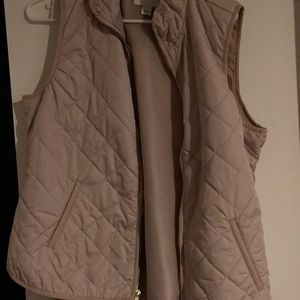 Old Navy Lightweight Baby Pink Puffer Vest